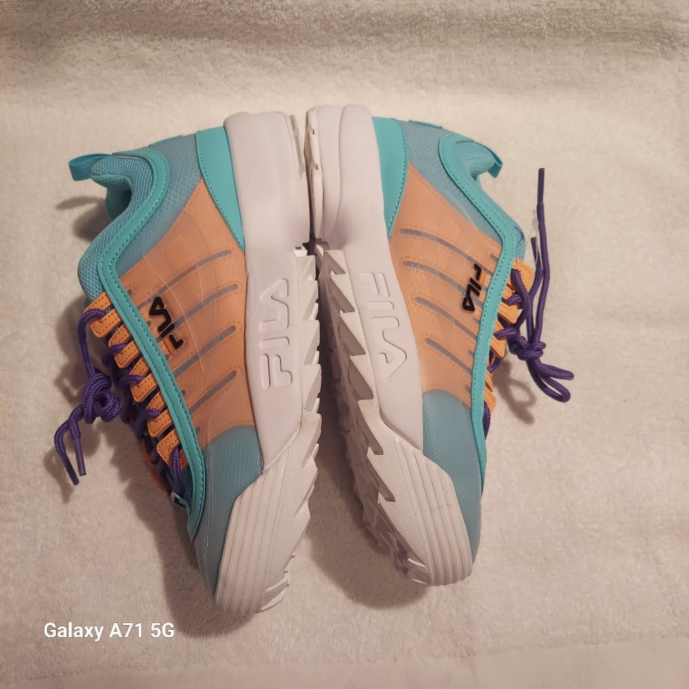 Filla Disruptor II Monomesh Platform Sneakers size 9.5 Brand New no box - Picture 5 of 13